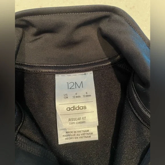 Adidas Black and Red Tracksuit Set - Picture 3 of 3